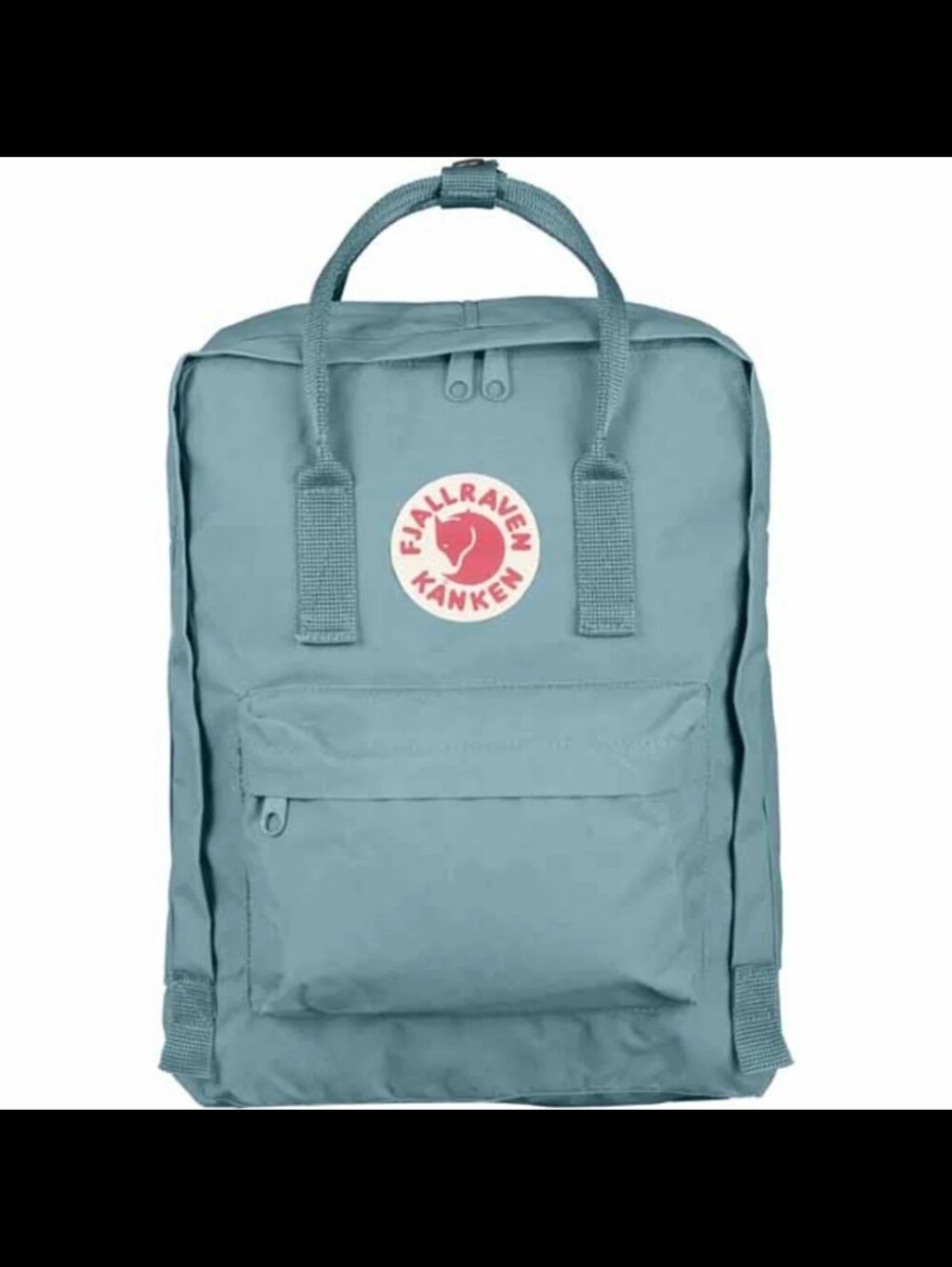 Fjallraven Kanken blue backpack